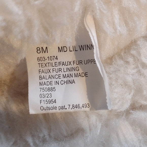 Suede Gold Sparkle fur boots Size 8 - Picture 8 of 11